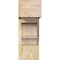 Ekena Millwork Balboa Block Rough Sawn Bracket w/ Offset Brace, Douglas Fir, 8"W x 18"D x 22"H BKT0806X18X22BOA05RDF - alternate 3